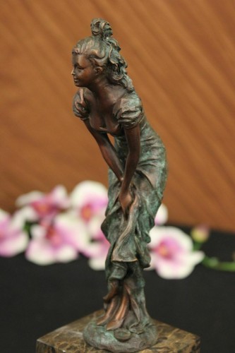 Vintage bronze buchstütze - bronze,