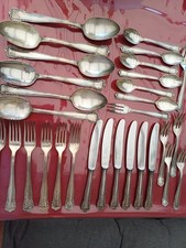 Wilh. Vollmann Solingen komplettes Besteck 6 Personen Silber 100