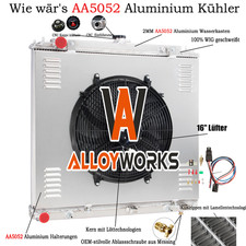 2 Reihig Kühler Shroud Fan