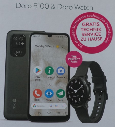 Doro senioren handy 8100 plus - doro,