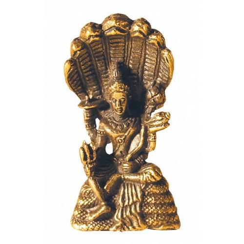 Vishnu sitzend messing cm - messing,