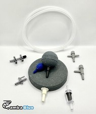 Aquarium Luftpumpem Zubehör Regelventil Schlauch Sicherheitsventil Sprudelstein