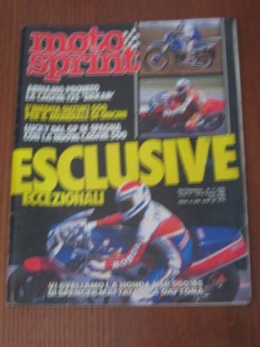 Motosprint 1985 freddie - 1985/11,