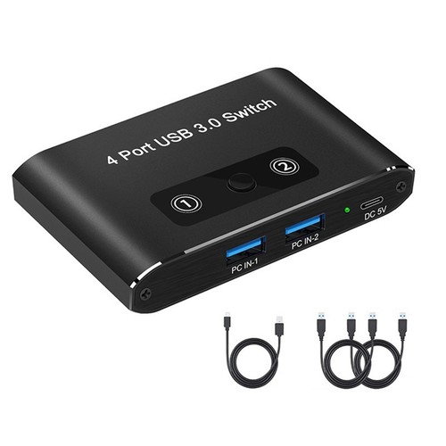 Port usb switcher 2 in - 3.0,