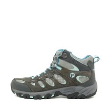 Merrell Damen Granite/Eggshell Wanderschuh Grau/Blau Footwear Wanderschuhe EU 38