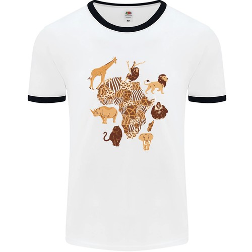 Afrika wildtierkarte giraffe - afrika,