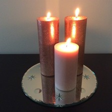 Runde Spiegelplatte - Mond &