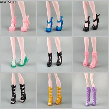 1/6 Puppe Schuhe für Monster High Puppen High Heel Schuhe Stiefel Puppen Zubehör
