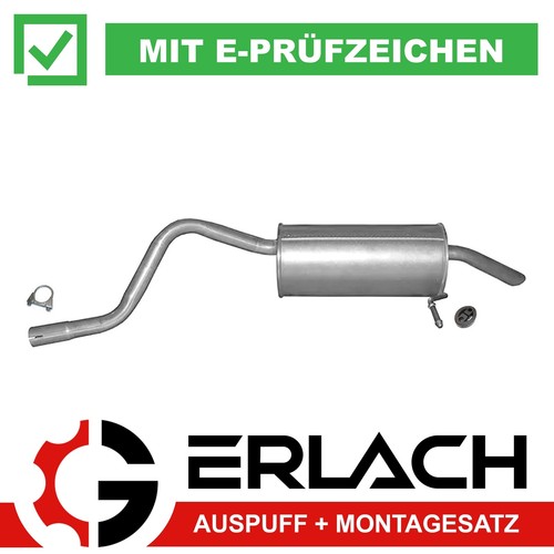 Endschalldämpfer für dacia - endschalldämpfer,