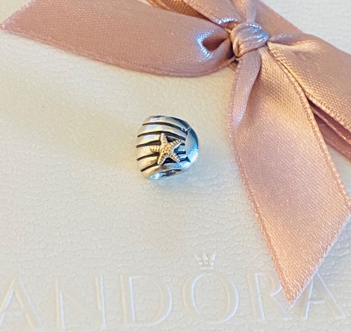 Pandora bicolor charm - pandora, muschel