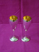 2 Sektkelche 800 Silber