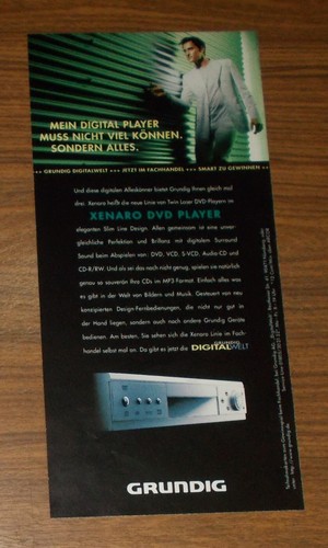 Seltene werbung grundig xenaro - seltene,