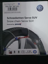 PEWAG SERVO SUV RSV 77 SCHNEEKETTEN 215/65R17 225/60R17 225/55R18 235/55R17