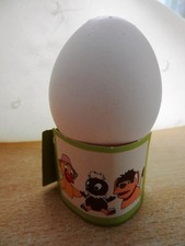 Eierbecher DDR Kultfigur Pittiplatsch Schnattchen Moppi Sandmännchen Abendgruß