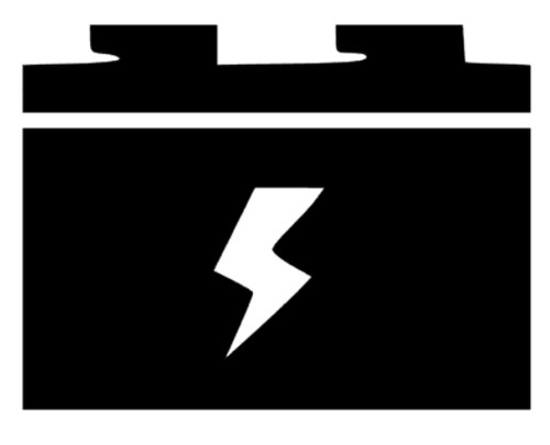 Batterie aufkleber sticker - batterie,