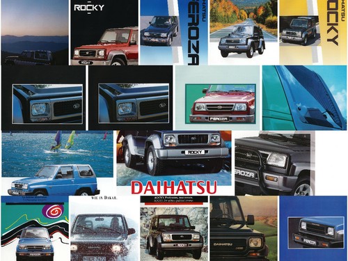 Prospekte daihatsu feroza - prospekte,