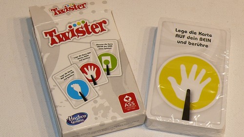Twister pocket kartenspiel - twister,