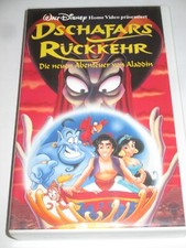 Walt Disney - Dschafars Rückkehr - VHS/Zeichentrick/Abenteuer/Holo