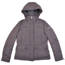 Peuterey Gray Hooded Goos Down