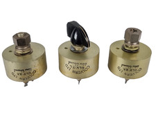3x Colvern Wire Wound Pots CLV/XA/CLV/TL 16Ω 250Ω Military Grade Vintage UK