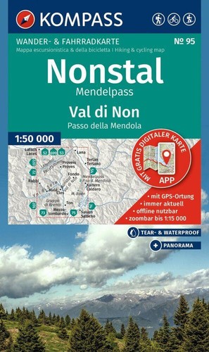 Kompass wanderkarte 95 - /,