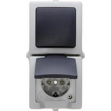 Kopp Nautic grau Schalter