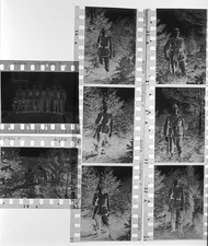 8x Orig. Negativ 4x3,5cm -