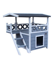 Katzenhaus Chalet 2-stöckig