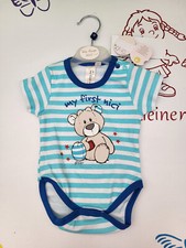 Body Nici Kurzarmbody Teddy Pummelchen Größe 62 68 80 86 92