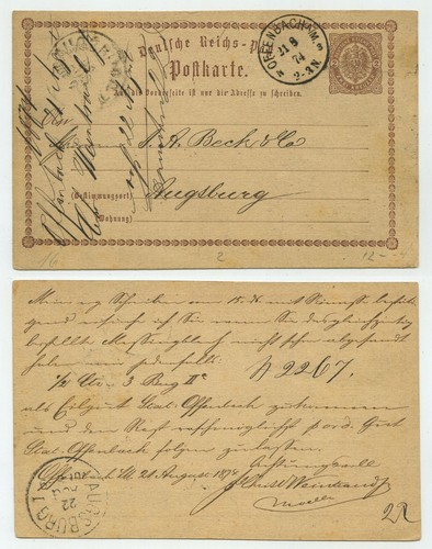 95347 ganzsache 2 - -,