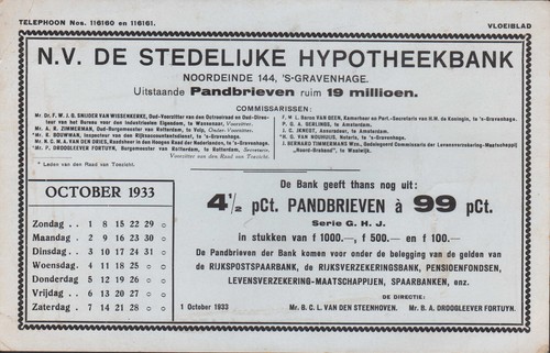 Gravenhage 1933 v de - gravenhage,, 1933,