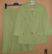 Delmod Anzüg Kostüm  Elegante Damen Blazer & Rock Gr. 42 (21)  NEU