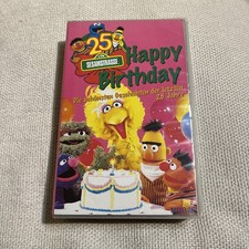 Sesamstrasse - Happy Birthday - ..der letzten 25 Jahre VHS 1998 BMG - Wie Neu