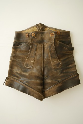 Kurze 50er lederhose - 40/50er,