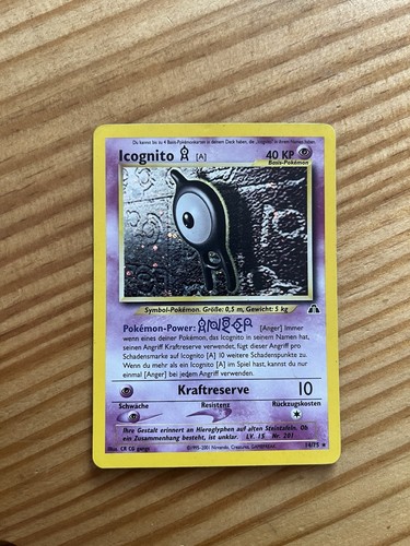 Pokémon tcg icognito holo - pokémon,