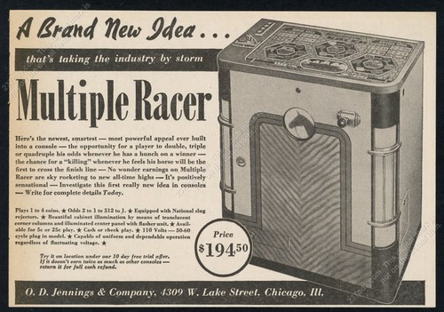 1938 jennings multiple racer - jennings,