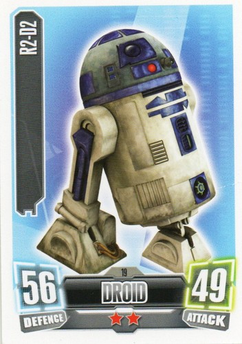 Star wars force attax - wars, serie