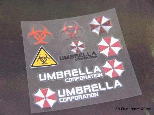 Ein set resident evil umbrella - resident,