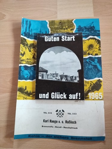 Kalender 1965 karl heger - karl,