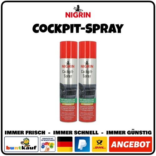 Nigrin cockpit spray - nigrin, cockpit-spray