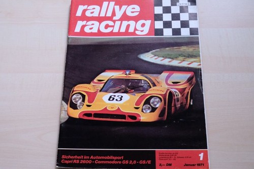 Rallye racing 1971 - rallye,