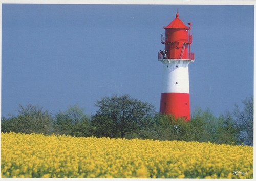 Ansichtskarte leuchtturm - ansichtskarte,