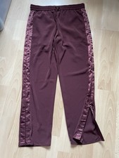 H&M Hose Schlupfhose Bordeaux