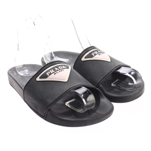 Prada slides eur schwarz - prada,