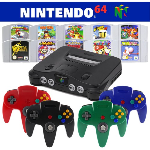 Nintendo n64 konsole 1 2 - konsole,
