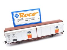 349HO - Roco H0 46936 k - Schiebewandwagen silber ATA der  DB - top in OVP