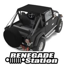 Jeep Wrangler YJ Bikini Top Traditional Style Black Chrush Bestop 87-91