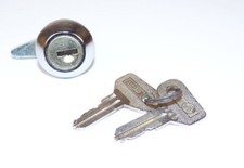 Altes Zylinderschloss Agis Chrom Spind Möbel Briefkasten Kfz Schloss mit Schlüss