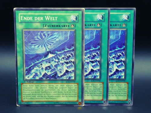 Yugioh playset ende der - yugioh, 3x