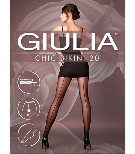 Giulia nahtstrumpfhose chic - giulia,